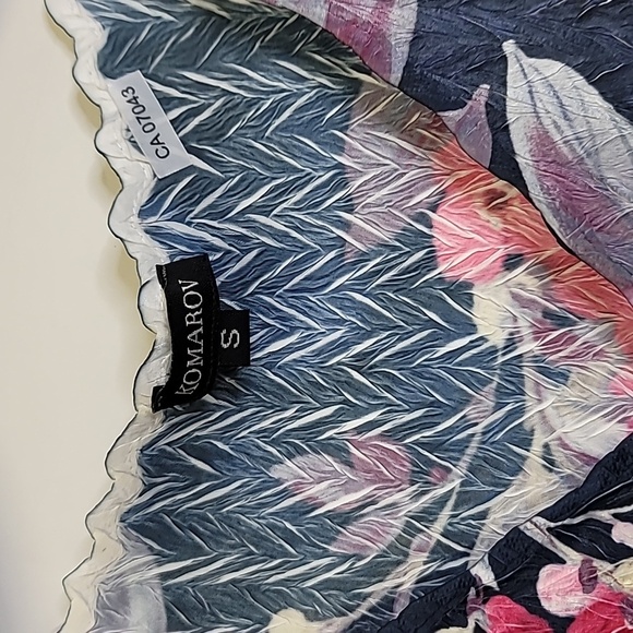 Komarov Charmeuse Lace midi dress - Picture 4 of 8